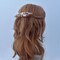 Swarovski Pearl Bridal Headpiece - Wedding Tiara - Wedding Hair Piece Gold Wedding Headband Swarovski Wedding Hair Jewelry Bridal Hair Vine product 3